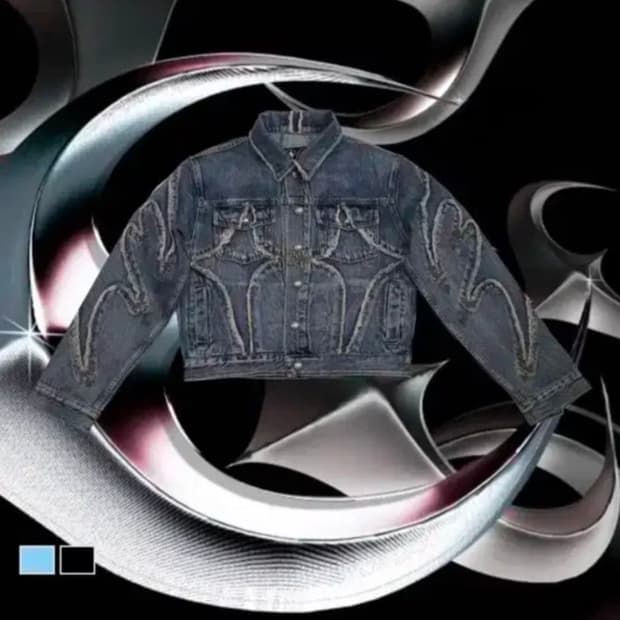 Thug club 데님자켓 m