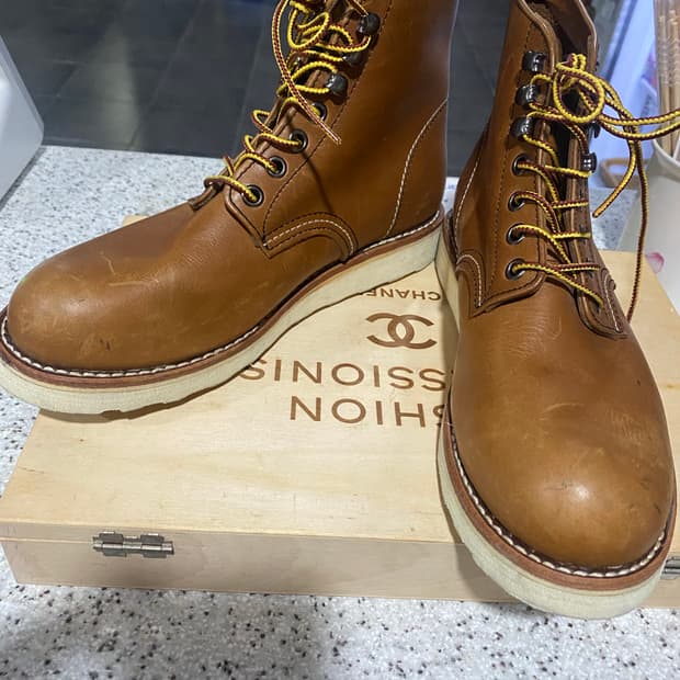 호킨스 워크 부츠 브라운 245mm