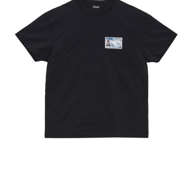 pioneers 파이오니어스 ID CARD T-SHIRTS 블랙 L