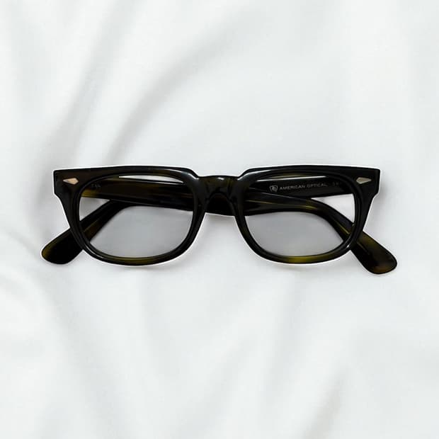 American Optical Manhattan Black Amber
