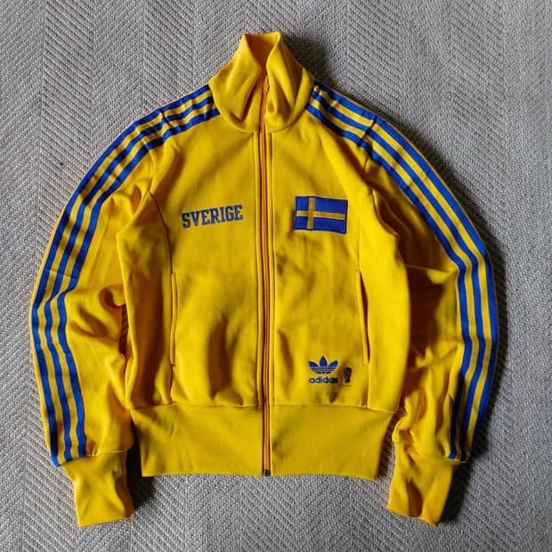 아디다스 스웨덴 져지 옐로우 