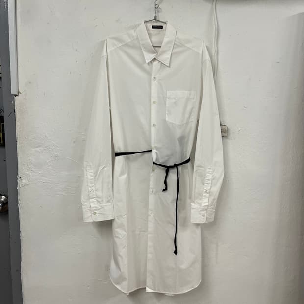앤드뮐미스터 2022 오버 셔츠 드레스