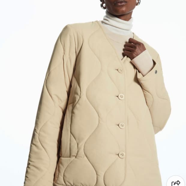 COS 코스 누빔 자켓