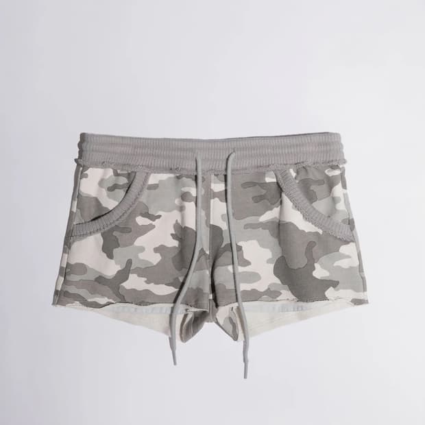 Camouflage Shorts Ash