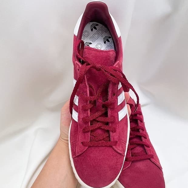 (정품/새상품) ADIDAS 아디다스 캠퍼스 버건디 컬리지 스니커즈