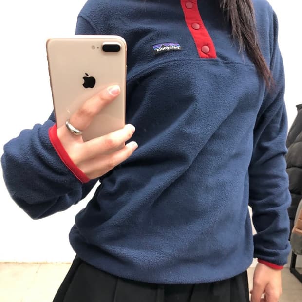 파타고니아 플리스 신칠라 풀오버