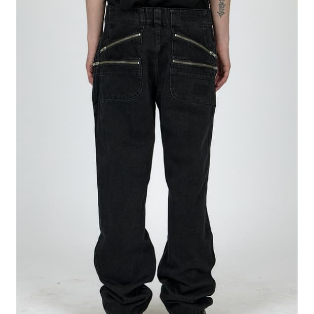 MPa SPLIT POCKET PANTS (BLACK) L사이즈 판매