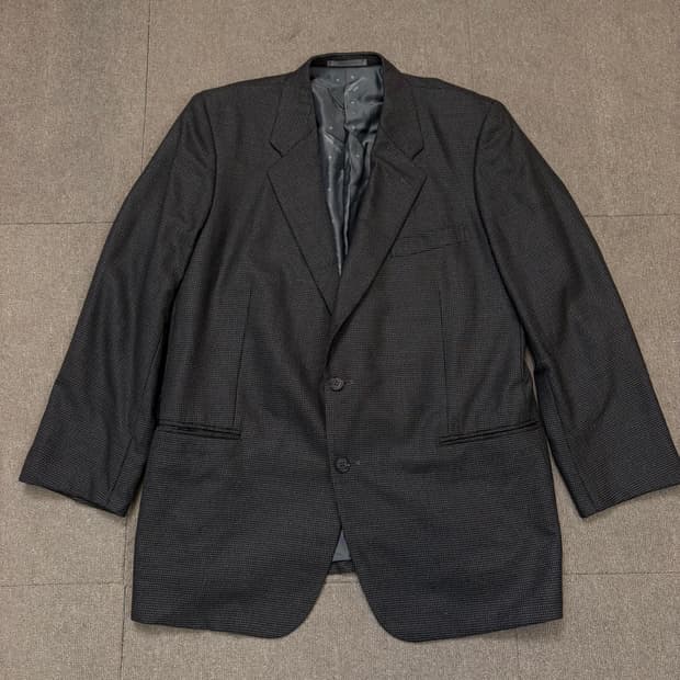 Ermenegildo Zegna 에르메네질도 제냐 체크 울 블래이저 