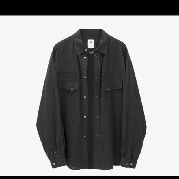 폴리테루 웨스턴셔츠 다크브라운 3