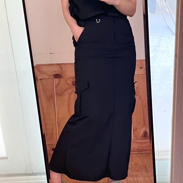 Clo studio 나일론 스커트