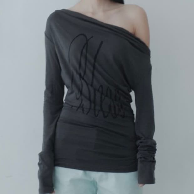 Dydoshop 다이도샵 디와이디오샵 블레스 드레이프드 탑