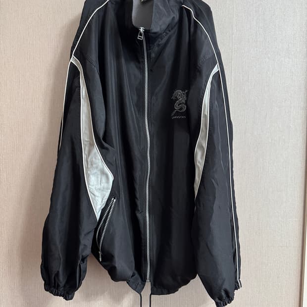 빈티지 오버핏 바람막이 자켓 L