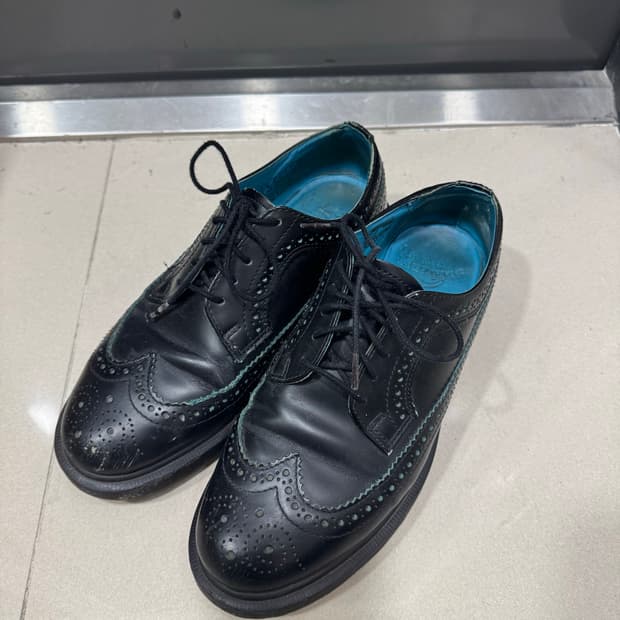 닥터마틴 윙팁 블루 250