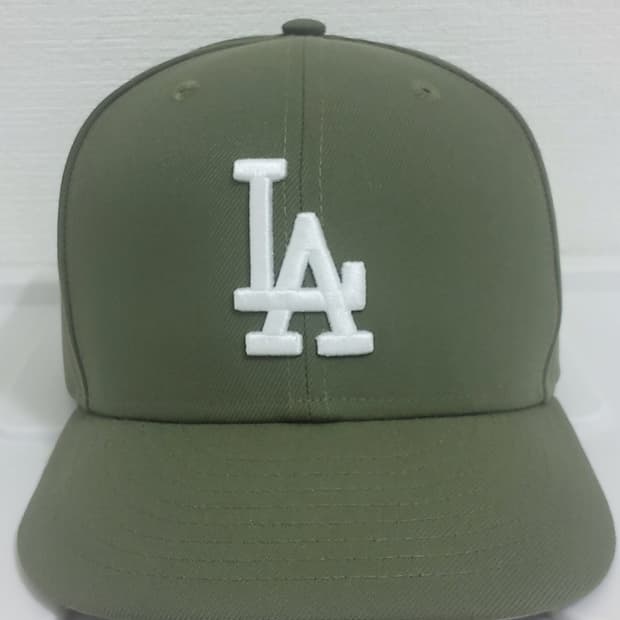 [빅 사이즈/품절] 뉴에라 MLB LA다저스 피티드캡 뉴올리브 