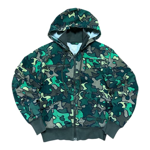 ✨ (바배) 아디다스 세이프티 카모 트랙 후드 자켓