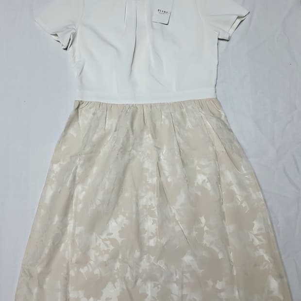 빔즈 하트(BEAMS HEART) 여성용 폴리 코튼 원피스 새제품