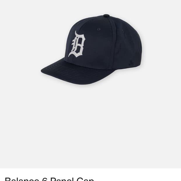 브라운야드 밸런스 6패널 캡 네이비