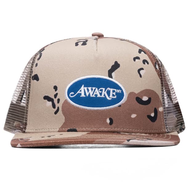 Awake NY 어웨이크뉴욕 카모 트러커캡