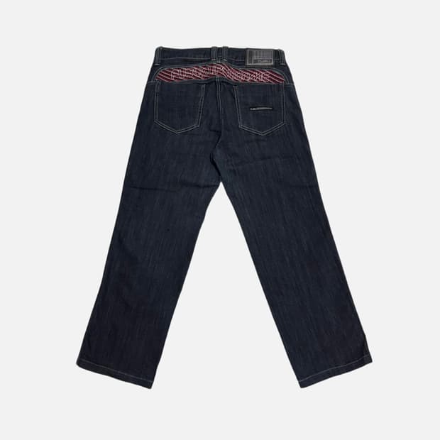 fubu 후부 00s 백 디테일 데님팬츠 청바지