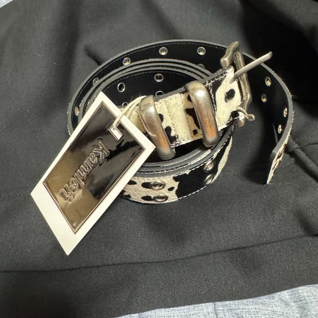 카미엔 x MJD 더블홀 오레오 벨트