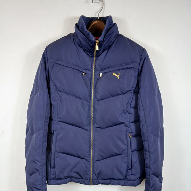  푸마 리미티드에디션 여성 패딩 네이비금장 95 M