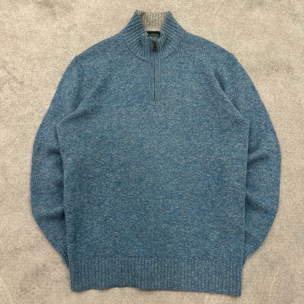 95 헨리코튼 반집업 니트