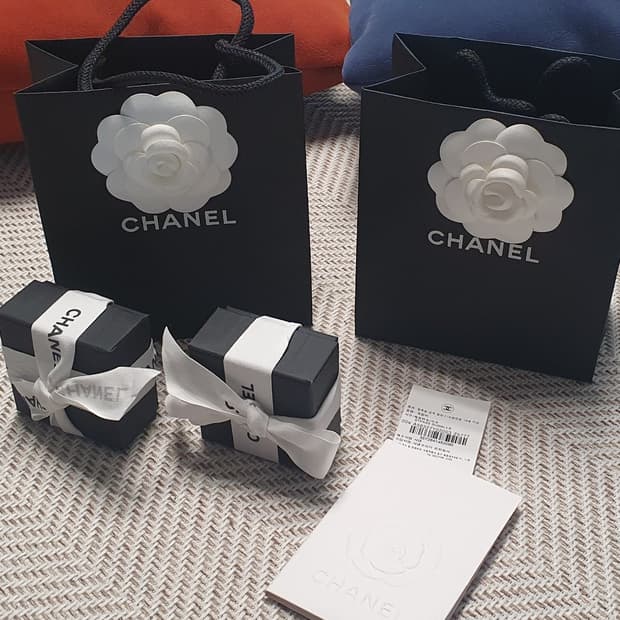 샤넬 정품 귀걸이