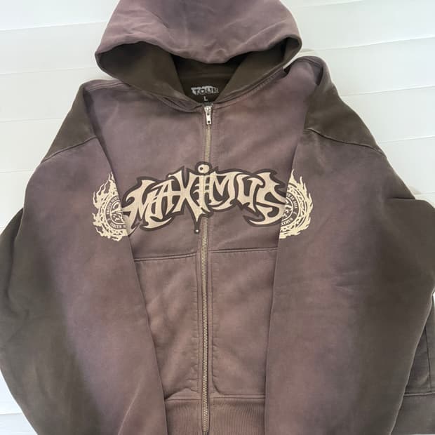 트래비스 스캇 2025 서울 머천 한정 후드집업