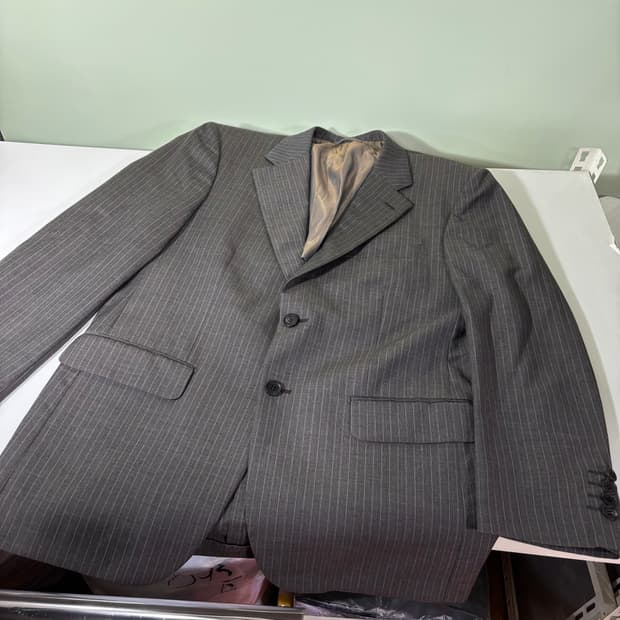 95 M 에르메네질도 제냐 로로피아나 로얄스탠다드 스트라이프 블레이져