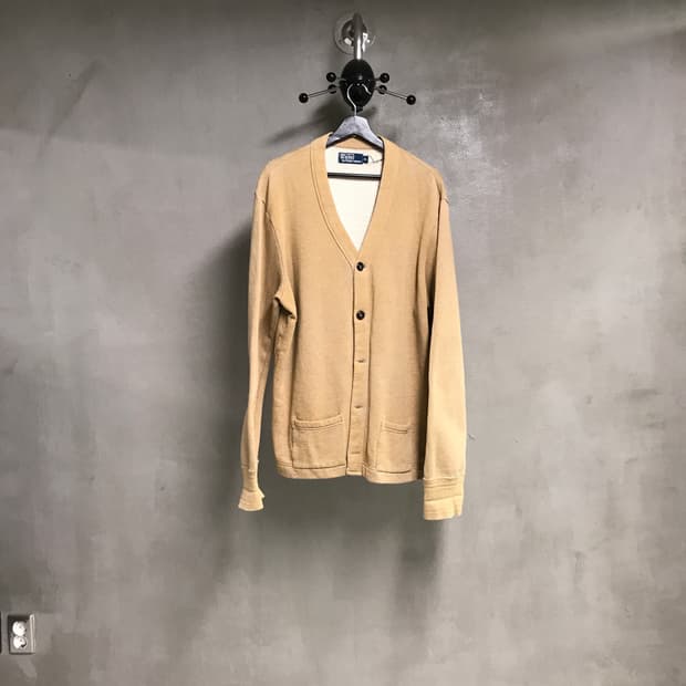 폴로 랄프로렌 가디건 자켓 베이지 XL