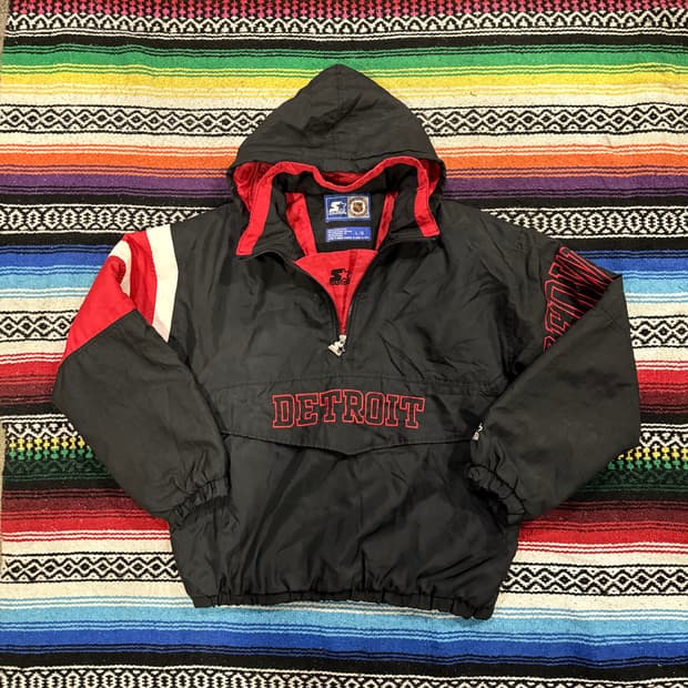 90‘s 디트로이트 레드윙스 스타터 아노락 110-115