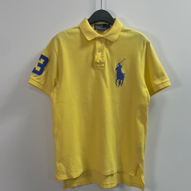 폴로 랄프로렌 빅포니 노랑 카라티 (on.640)  