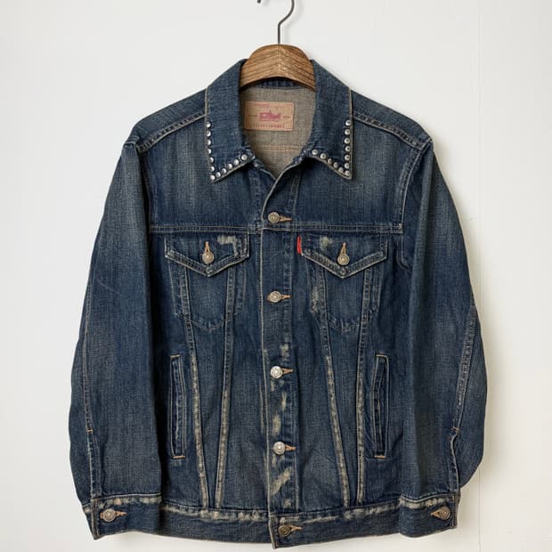 Ungrid 스터드 데님 자켓