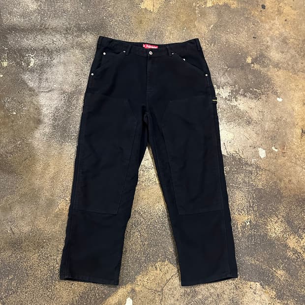 23FW 슈프림 몰스킨 더블니 페인터 팬츠 