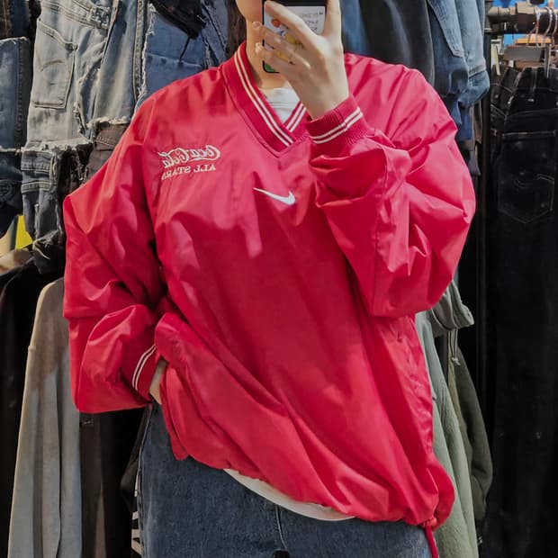 [NO.9] 나이키 코카콜라 웜업 레드