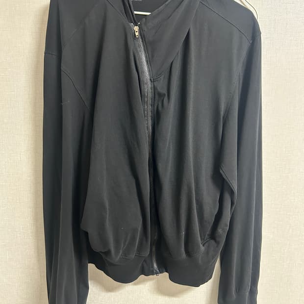 누마레 ee 커브드 후드집업 블랙L