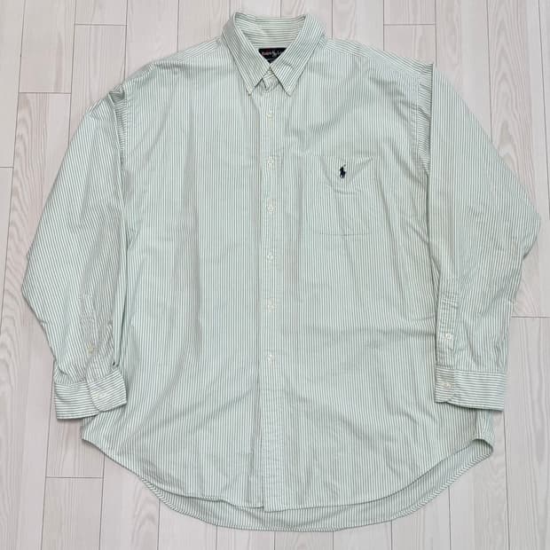 폴로 랄프로렌 스트라이프 빅셔츠 빅셔츠 XL 