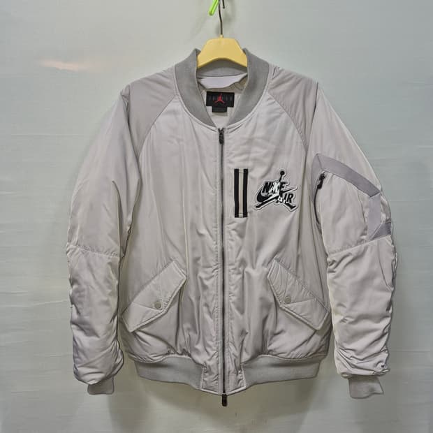 조던 나이키 에어 봄버 자켓 그레이 남성105
