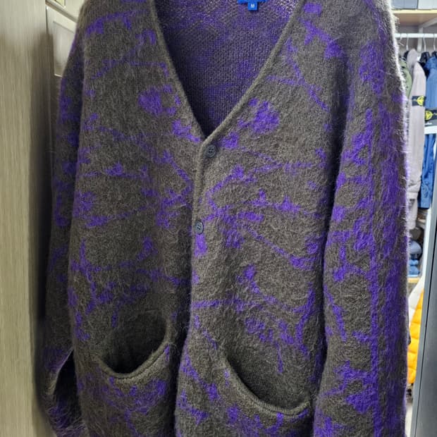 펜필드 모헤어 가디건 올리브 M(100)