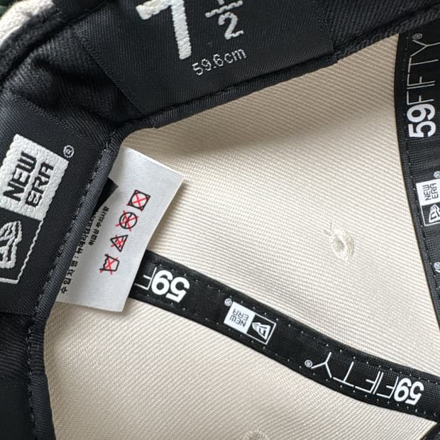 MLB 모자 사이즈 59.6