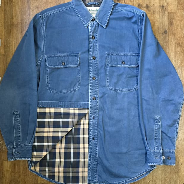L.L.Bean 네이비 셔츠  L