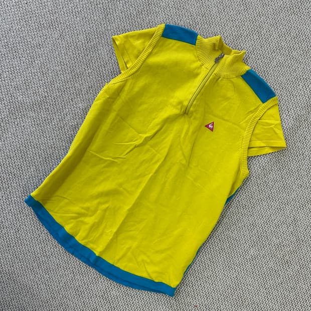 L 르꼬끄골프 하이넥 반집업 골프웨어 0410D