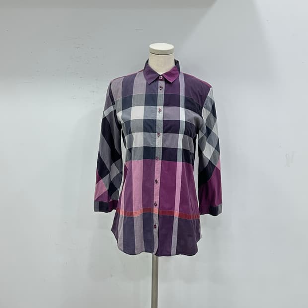 버버리 여성 남방