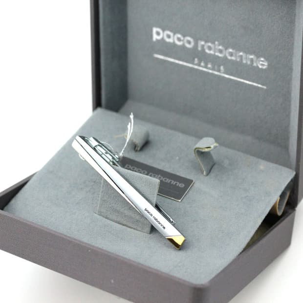 파코라반 미사용 S등급 5.5cm 남자 명품 넥타이핀