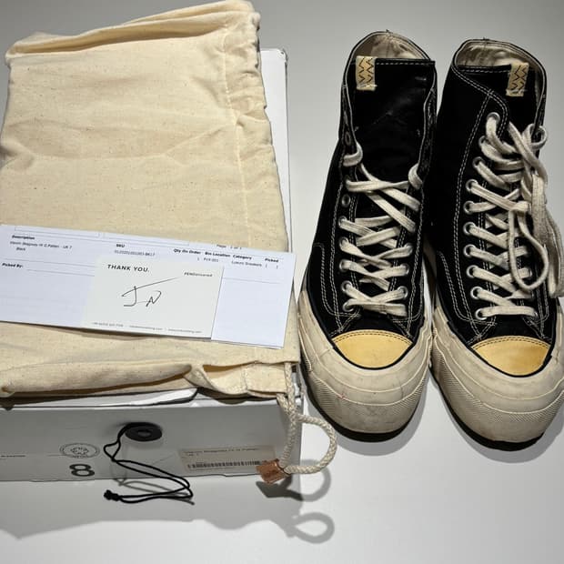 8) visvim 비즈빔 스캐그웨이 하이 지 패튼