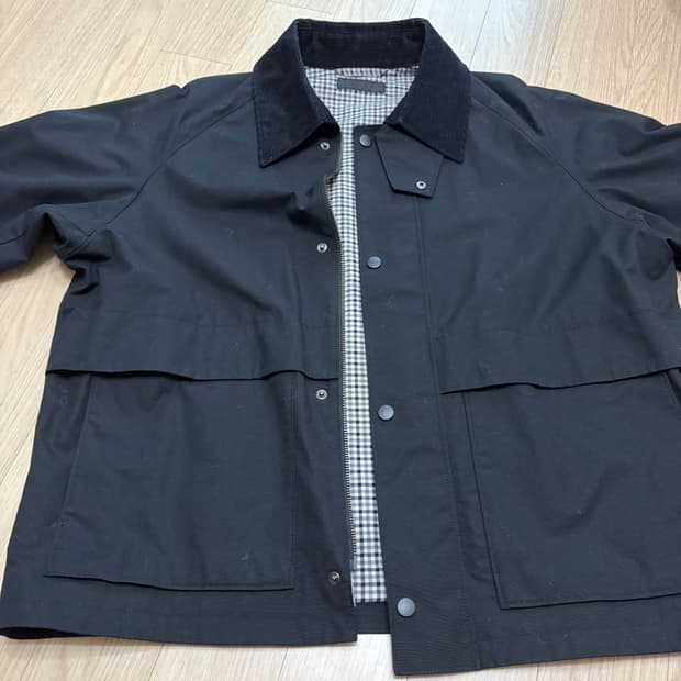 유니클로 집업 쇼츠 블루종 L사이즈