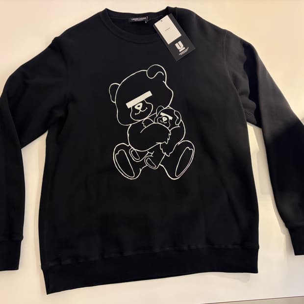 언더커버 ubear 크루넥 스웻셔츠 4사이즈