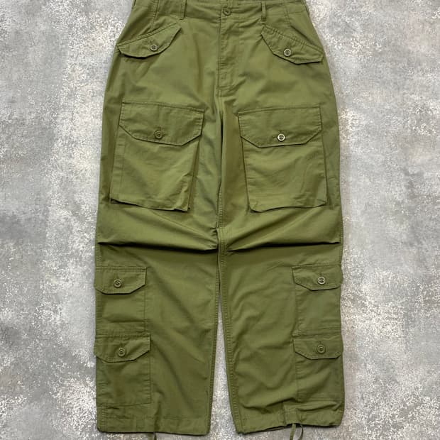 [L] Outstanding 아웃스탠딩 립스탑 밀리터리 몽키팬츠