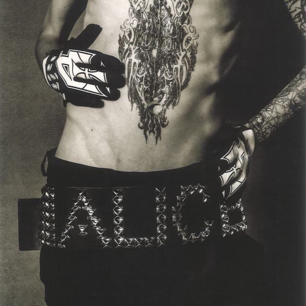 Alice hollywood x SSUR xxl 스터드 벨트