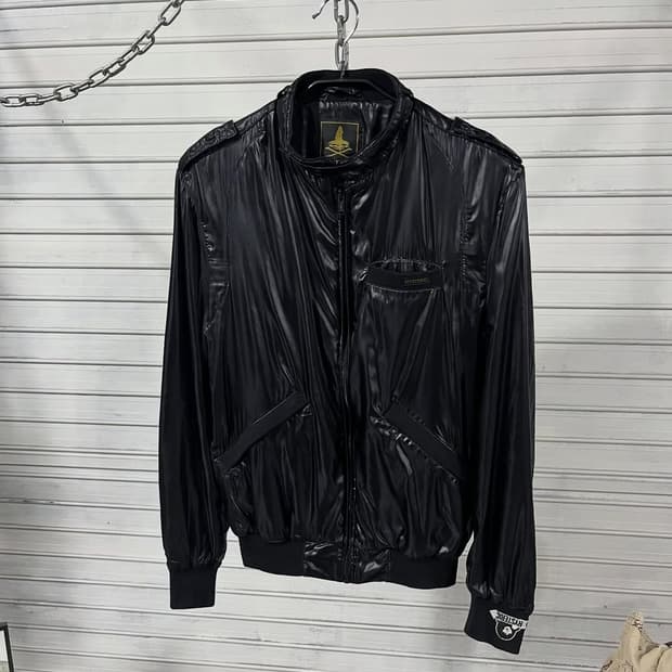 00s Hysteric Glamour nylon biker jacket